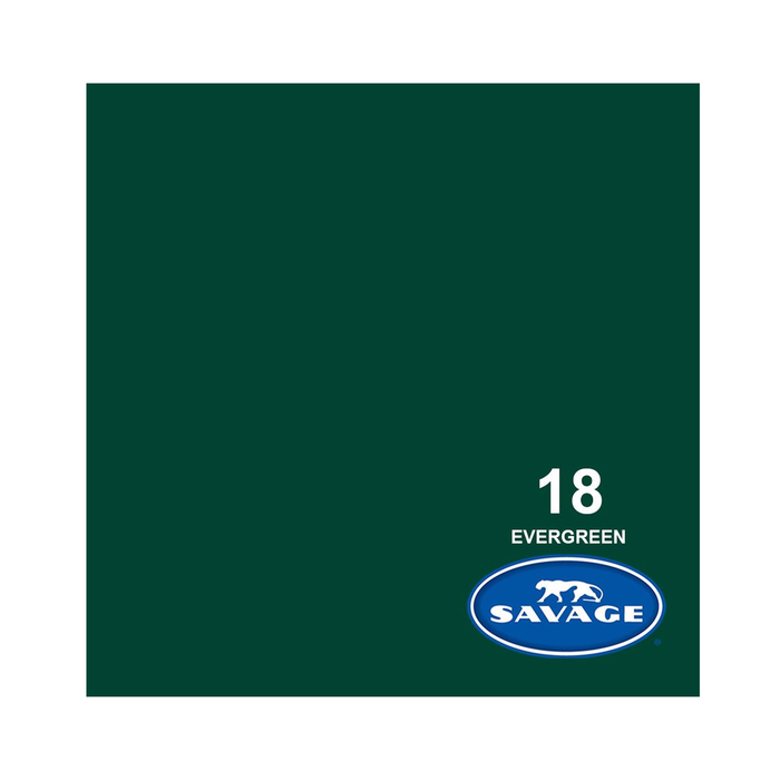 Savage #18 Evergreen Seamless Background Paper 107" x 36' - In Store Pick Up Only