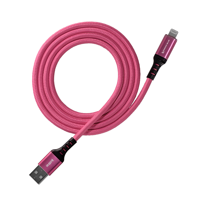 Kondor Blue iJustine Lightning to USB-A Charge & Sync Cable, 3.3' - Pink