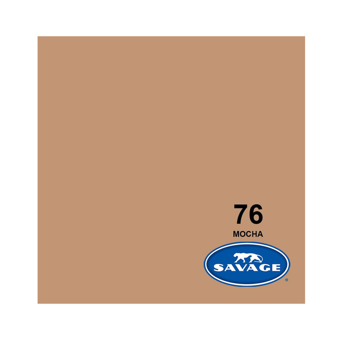 Savage #76 Mocha Seamless Background Paper 107" x 36' - In Store Pick Up Only
