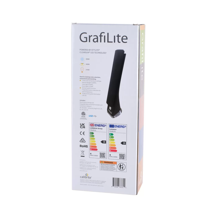 Calibrite GrafiLite Professional Viewing Lamp for Print Viewing, Color Selection and Matching