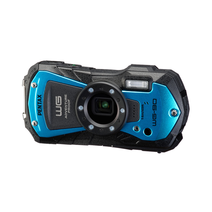 Ricoh Pentax WG-90 All-Weather Digital Camera - Blue