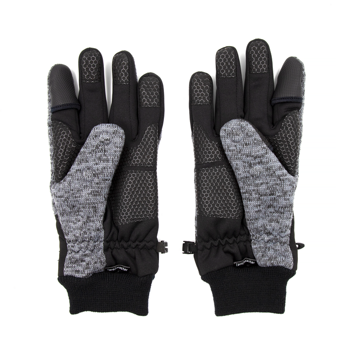 ProMaster Knit Photo Gloves V2, Gray - Medium