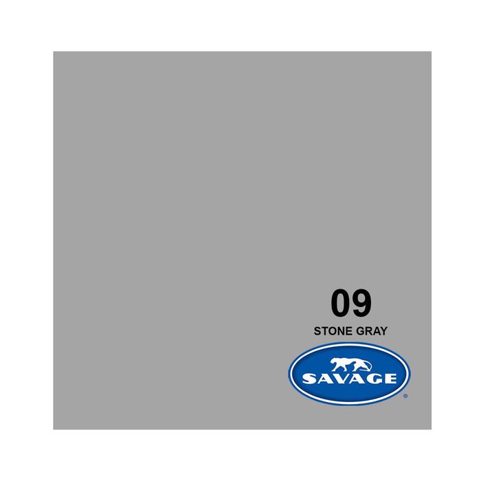 Savage #09 Stone Gray Seamless Background Paper 107" x 36' - In Store Pick Up Only