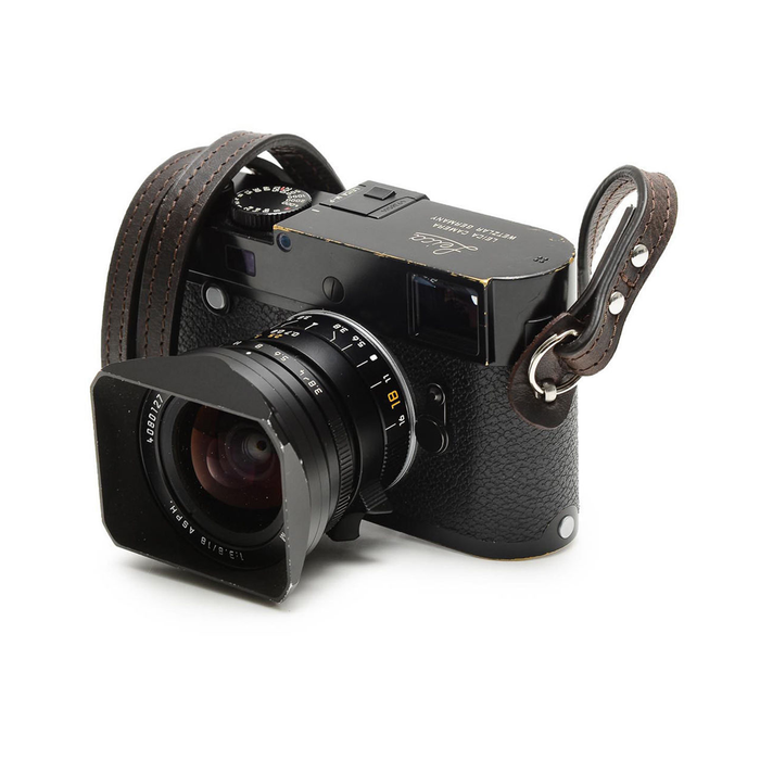 ONA Sevilla Leather Camera Strap, 40" - Dark Truffle