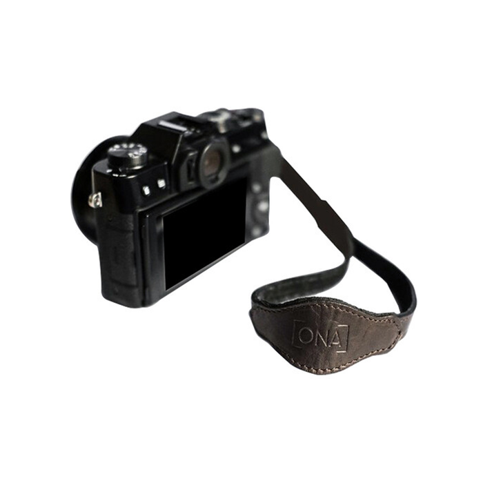 ONA Kyoto Leather Camera Wrist Strap - Dark Truffle