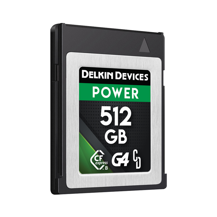 Delkin Devices 512GB POWER G4 CFexpress Type B Memory Card