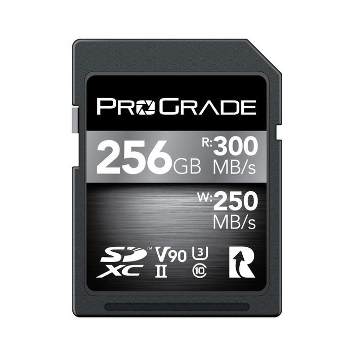 ProGrade Digital 256GB UHS-II SDXC V90 300R Memory Card