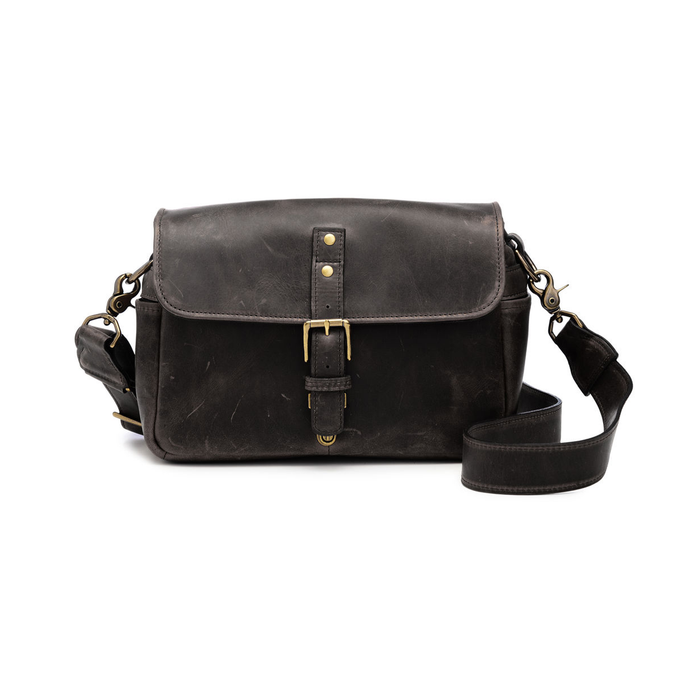 ONA Bowery Messenger Bag, Leather - Dark Truffle