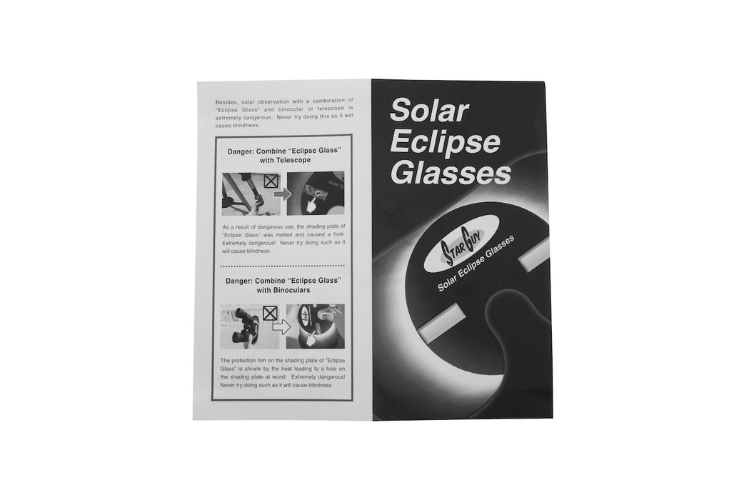 MrStarGuy Professional Solar Viewing Glasses
