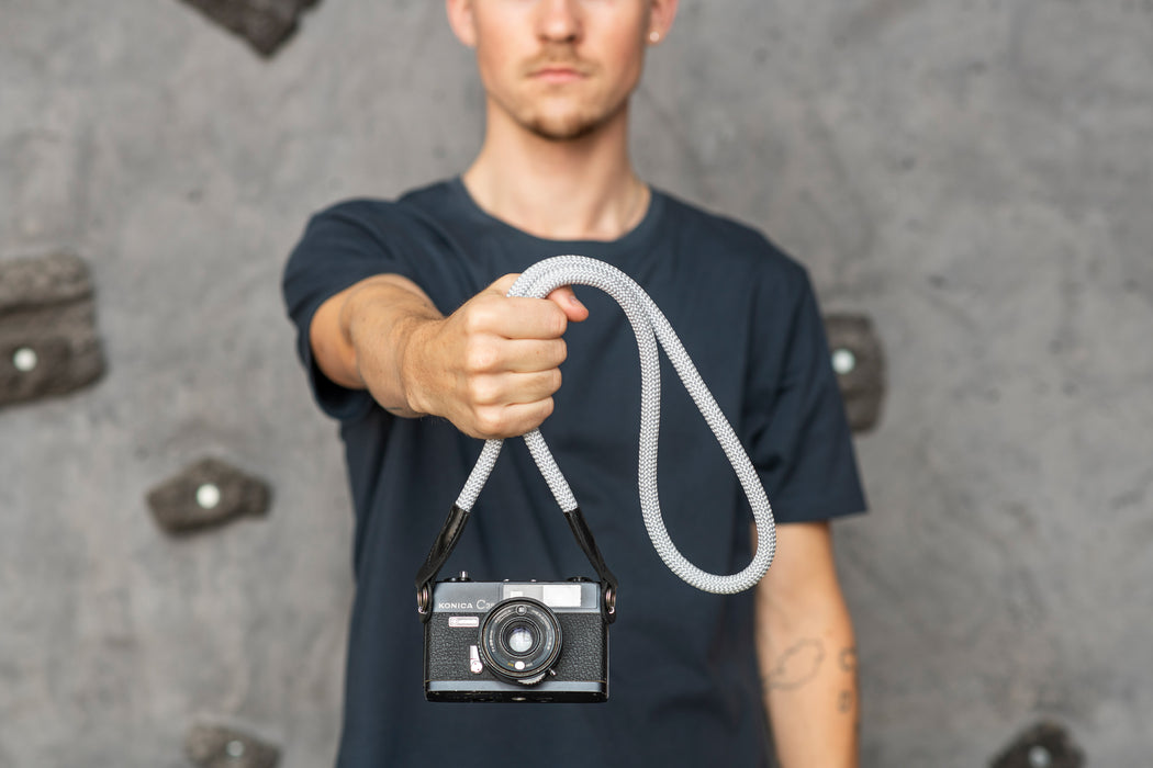 Cooph Rope Camera Strap, 51.2" - Silver Gray