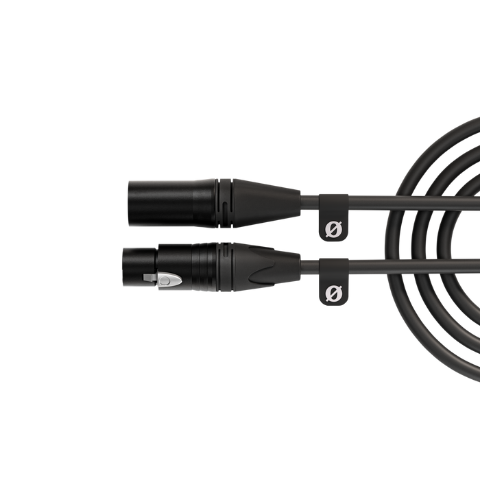Rode XLR Male to XLR Female Cable, 9.8' (3m) - Black