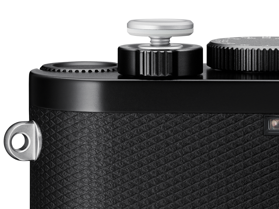 Leica Soft Release Button for Leica Q3 and M-Series Cameras - Silver
