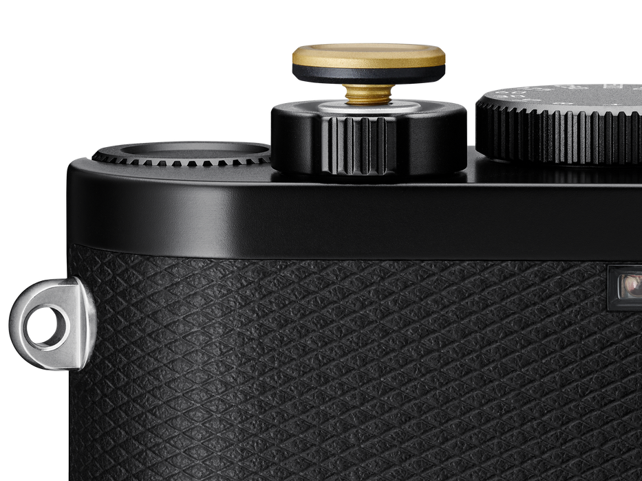 Leica Soft Release Button for Leica Q3 and M-Series Cameras - Brass