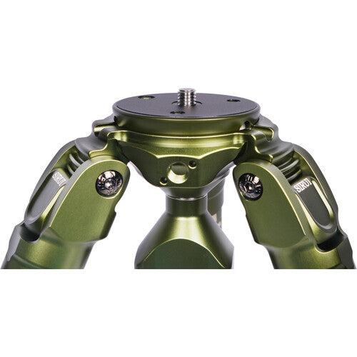 Sirui CT-3204 Professional Carbon Fiber Tripod with Flat and 75mm Bowl Mount - Camouflage