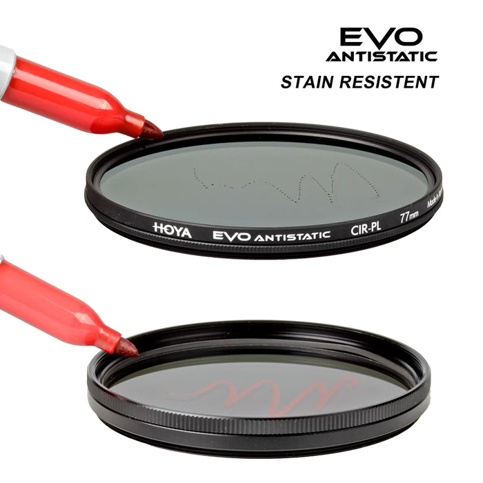 Hoya 62mm EVO Antistatic Circular Polarizer Filter