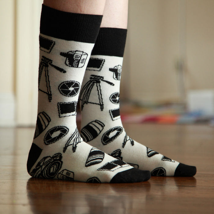 Photo Gear Socks - Black & White