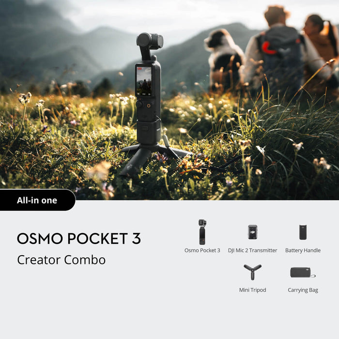 DJI Osmo Pocket 3 Gimbal Creator Combo