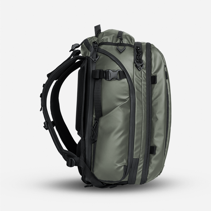 Wandrd Transit Travel Backpack 35L - Wasatch Green