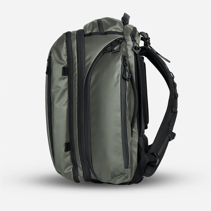 Wandrd Transit Travel Backpack 45L - Wasath Green