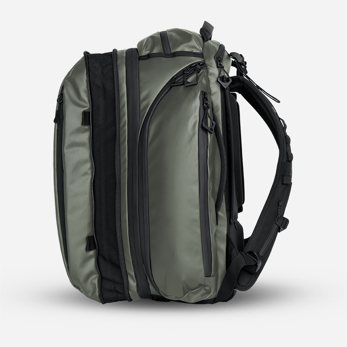 Wandrd Transit Travel Backpack Bundle 45L - Wasatch Green