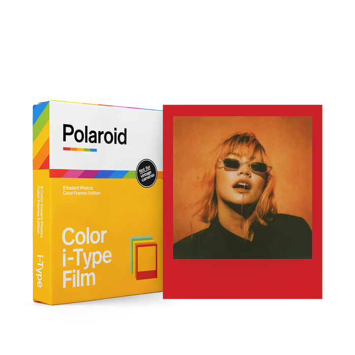 Polaroid Color i-Type Instant Film - Color Frames Edition, 8 Exposures