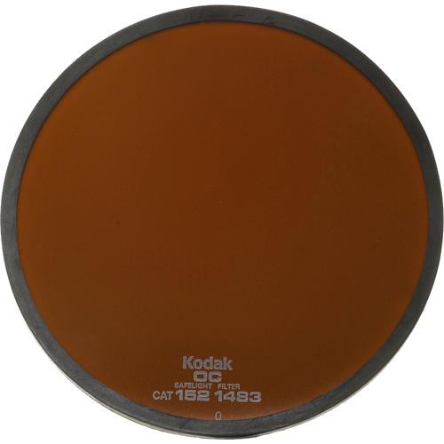 Kodak #OC Light Amber Safelight Filter 5.5" for Contact and Enlarging Papers