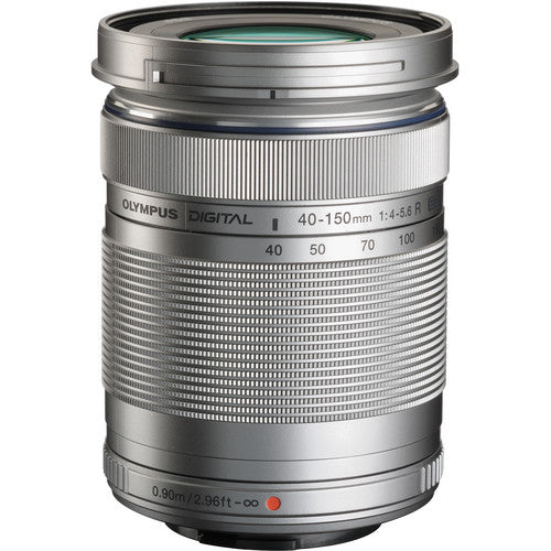 OM System M.Zuiko ED 40-150mm f/4.0-5.6 R Lens - Silver