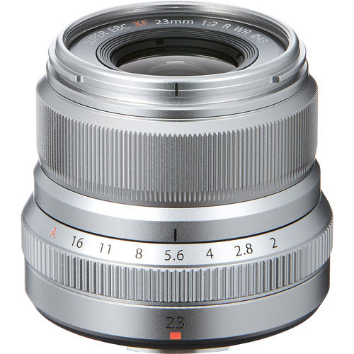 Fujifilm XF 23mm f/2.0 R WR Lens - Silver