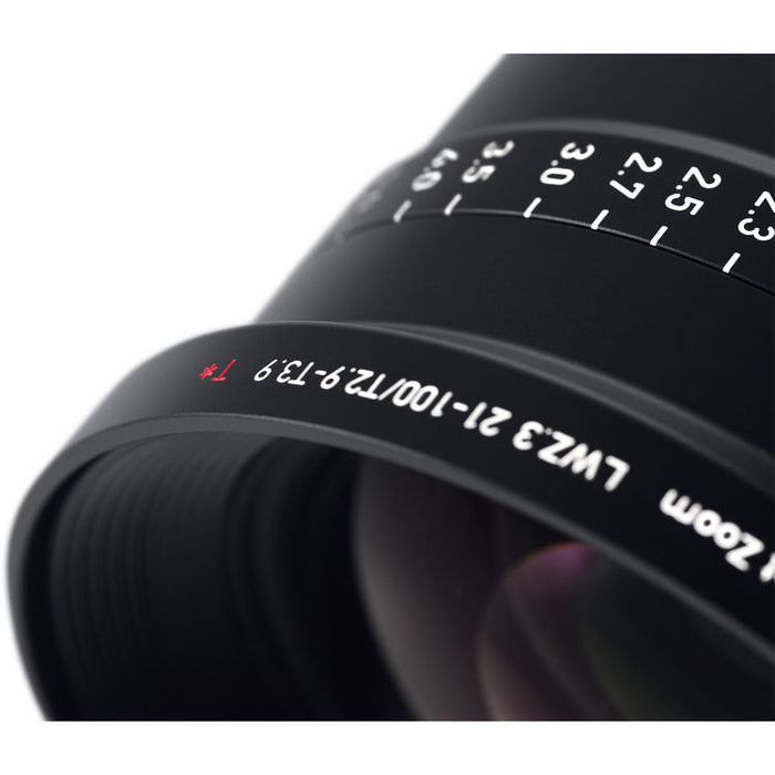 Zeiss Lwz.3 21-100mm T2.9-3.9 Lightweight Zoom Lens - Canon Ef