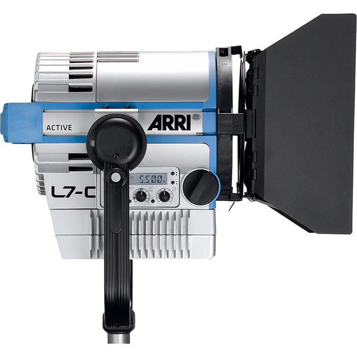 ARRI L7-C LE2 LED Fresnel - Silver/Blue, Manual Mount