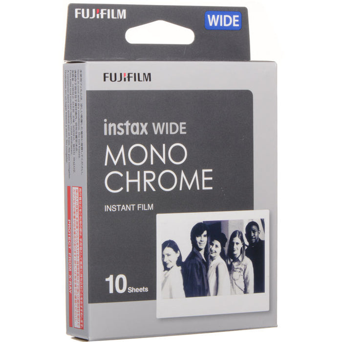 Fujifilm Instax Wide Monochrome Instant Film - 10 Exposures