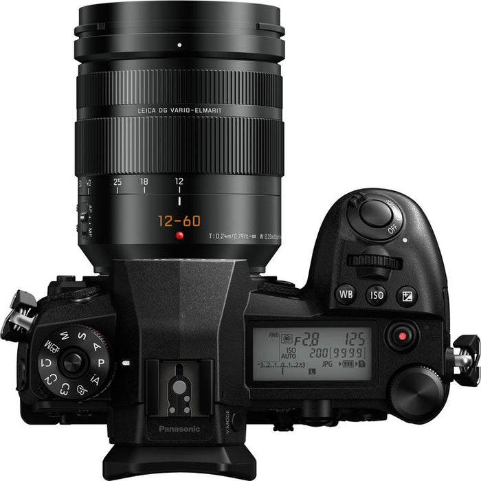 Panasonic Lumix G9 Mirrorless Camera with 12-60mm Lens