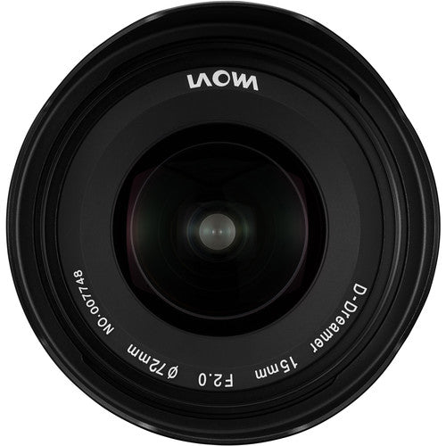 Laowa 15mm f/2 Zero-D - Sony FE Lens