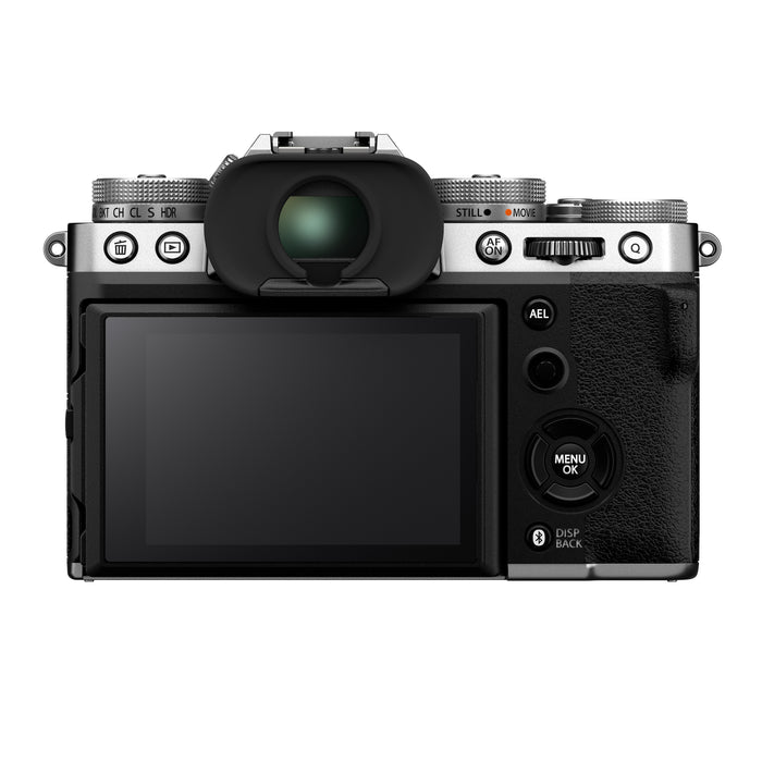 Fujifilm X-T5 Mirrorless Camera with XF 16-80mm f/4 R OIS WR Lens - Silver