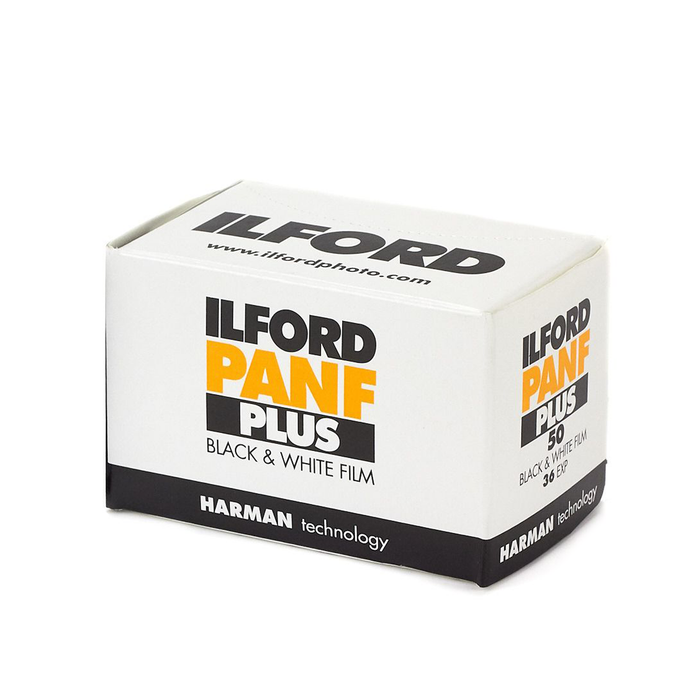 Ilford Pan F Plus 50 Black & White Negative - 35mm Film, 36 Exposures, Single Roll