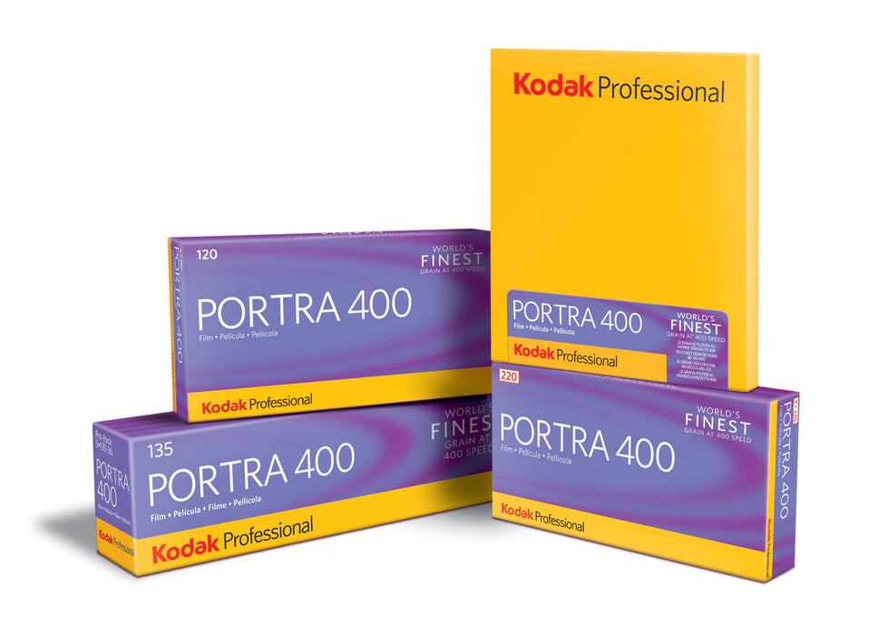 Kodak Professional Portra 400 Color Negative - 120 Film, 5 Pack