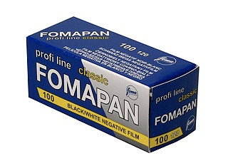 Foma Fomapan 100 Classic Black & White Negative - 120 Film, Single Roll