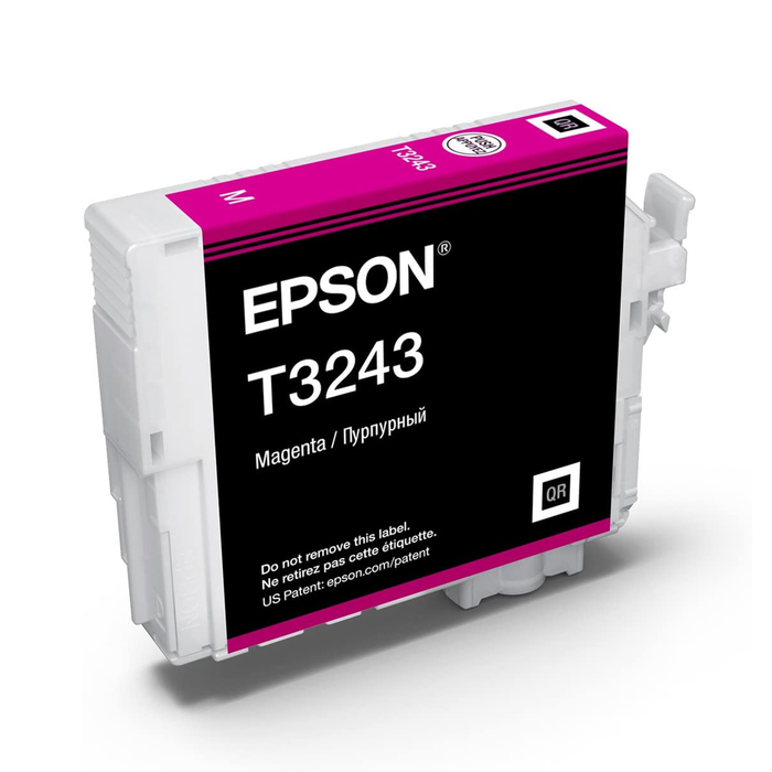 Epson T324 UltraChrome HG2 Magenta Ink Cartridge for SureColor P400 Printer - 14mL