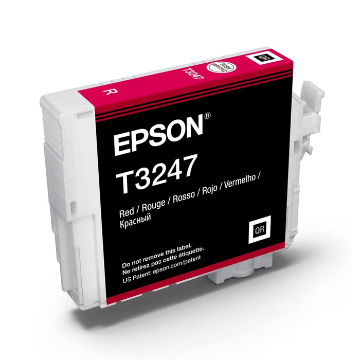 Epson T324 UltraChrome HG2 Red Ink Cartridge for SureColor P400 Printer - 14mL