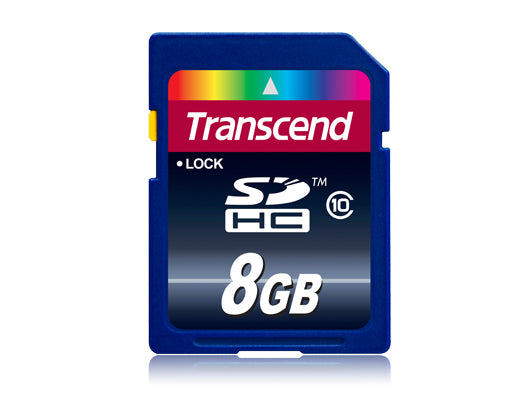 Transcend 8GB SDHC Class 10