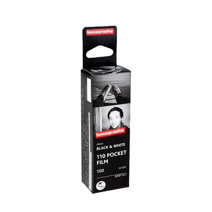 Lomography Orca 100 Black & White Negative - 110 Cartridge Film, 24 Exposures, Single Roll