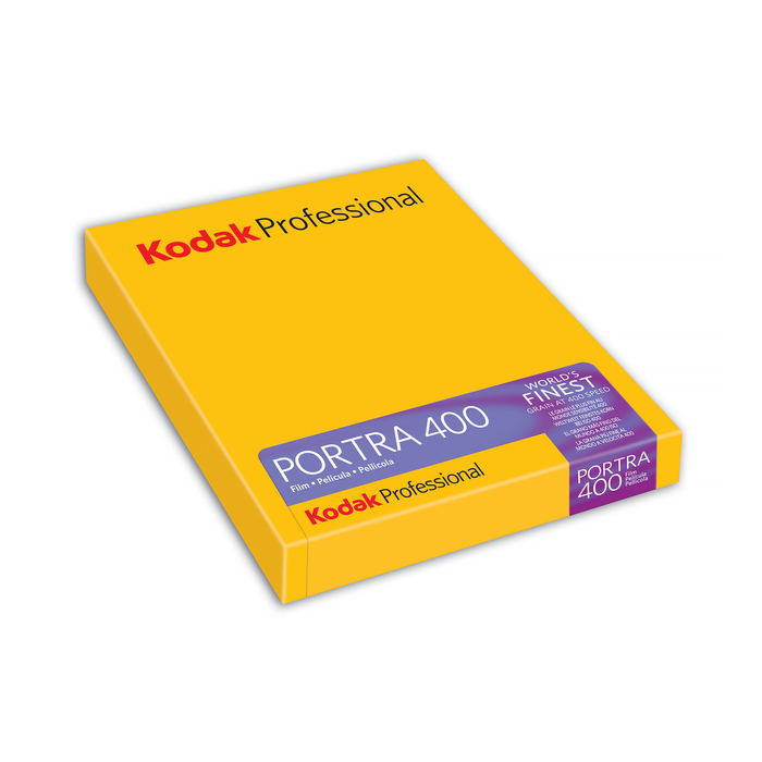 Kodak Professional Portra 400 Color Negative - 4 x 5" Film, 10 Sheets