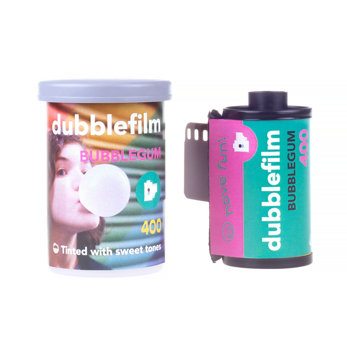Dubblefilm Bubblegum 400 Color Negative - 35mm Film, 36 Exposures, Single Roll