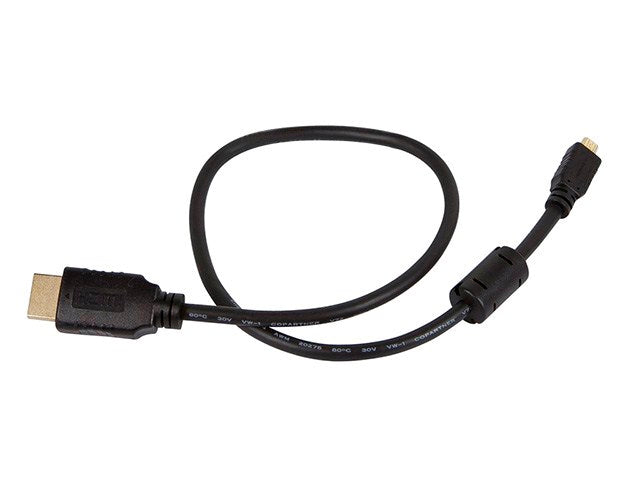 Monoprice Micro-HDMI Ethernet 1.5ft Black Cable 7555