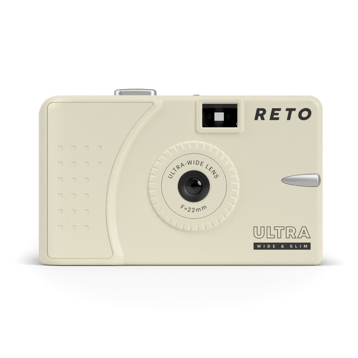 Reto Project Ultra Wide and Slim Film Camera - Cream