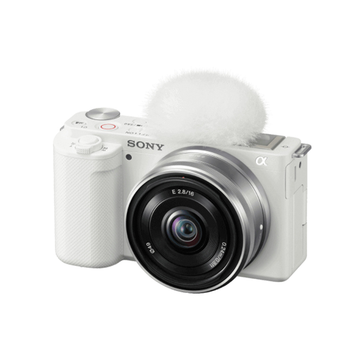 Sony Alpha ZV-E10 Mirrorless Camera Body - White