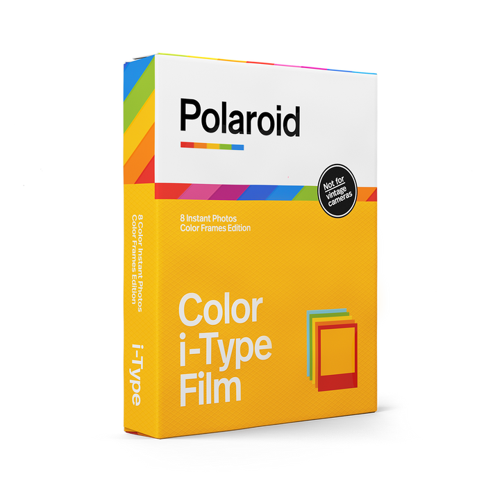 Polaroid Color i-Type Instant Film - Color Frames Edition, 8 Exposures