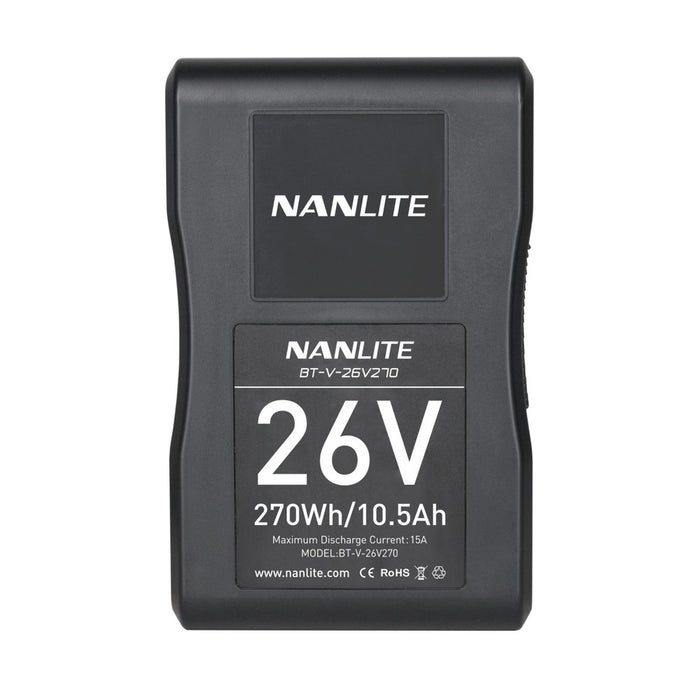 Nanlite 26V 270Wh Li-Ion V-Mount Battery