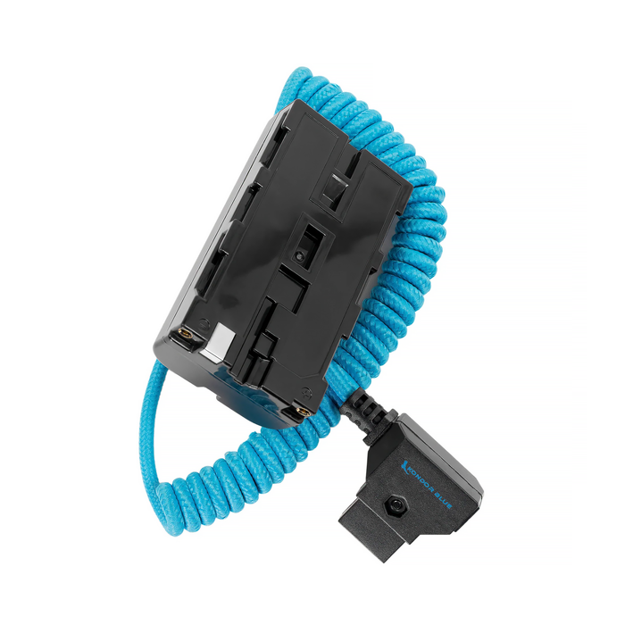 Kondor Blue D-Tap Power Cable to Sony L-Series Dummy Battery