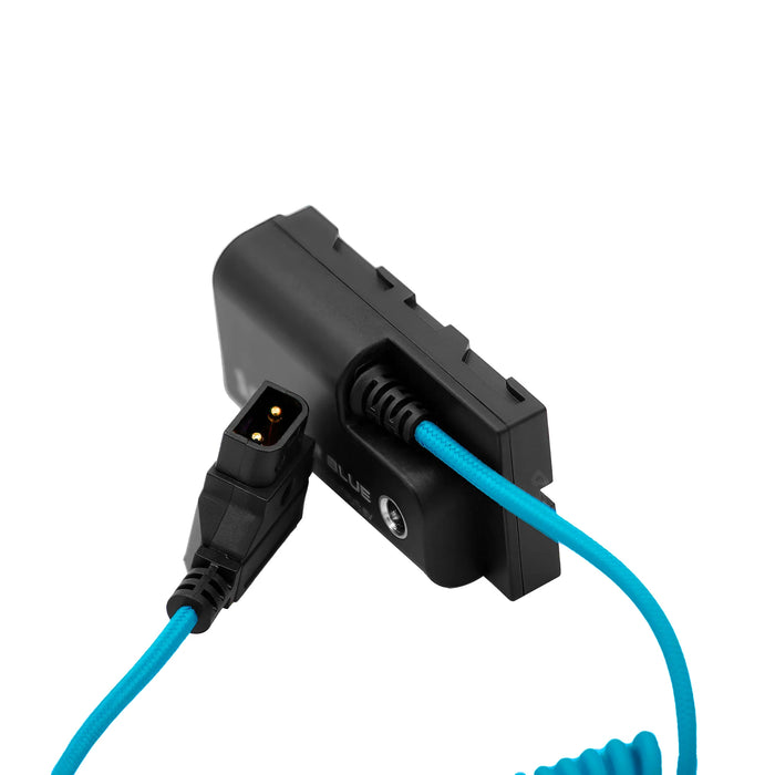 Kondor Blue D-Tap Power Cable to Sony L-Series Dummy Battery